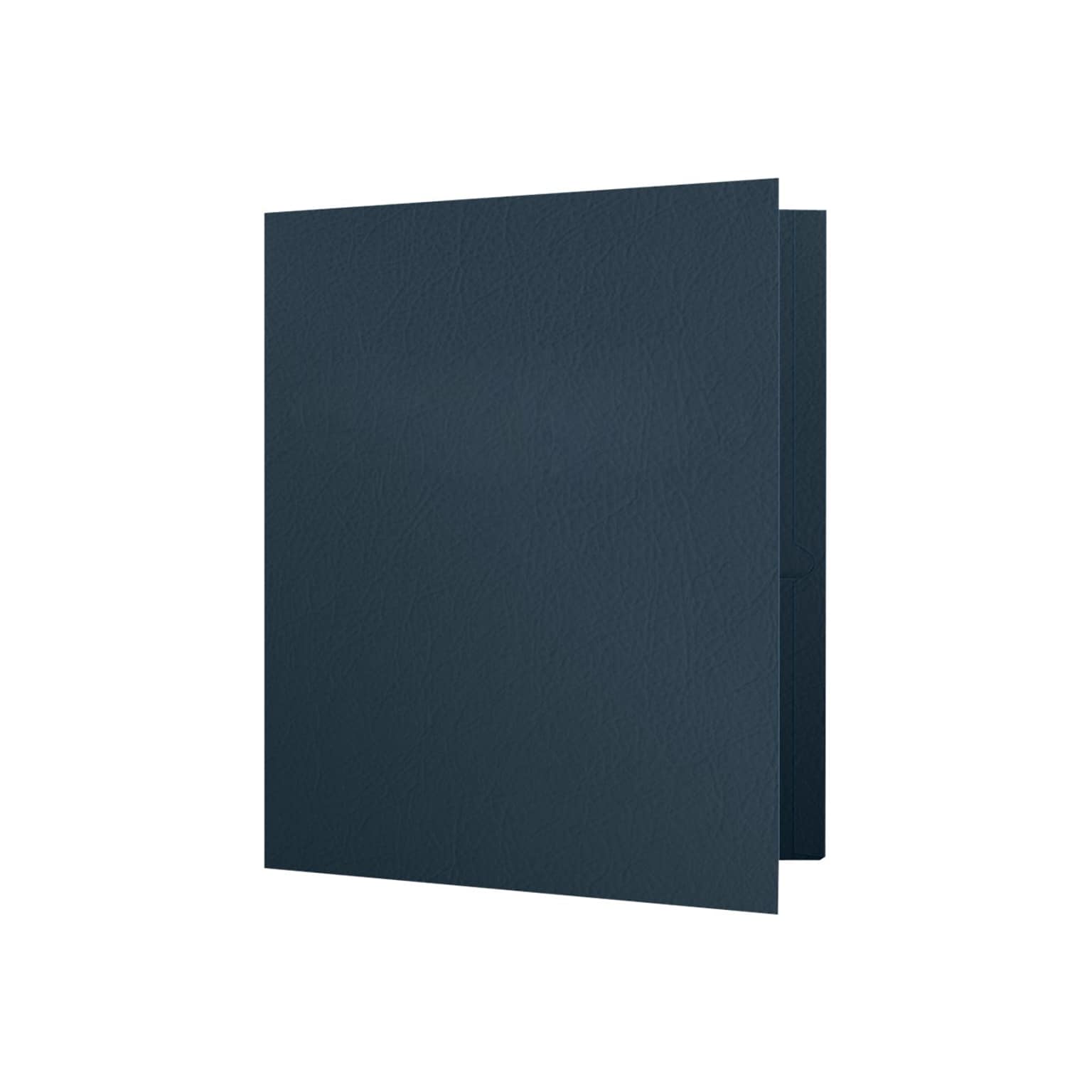 Oxford Twin Portfolio Folders, Dark Blue, 25/Box (OXF 57538)