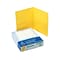 Oxford Twin Portfolio Folders, Yellow, 25/Box (OXF 57509)