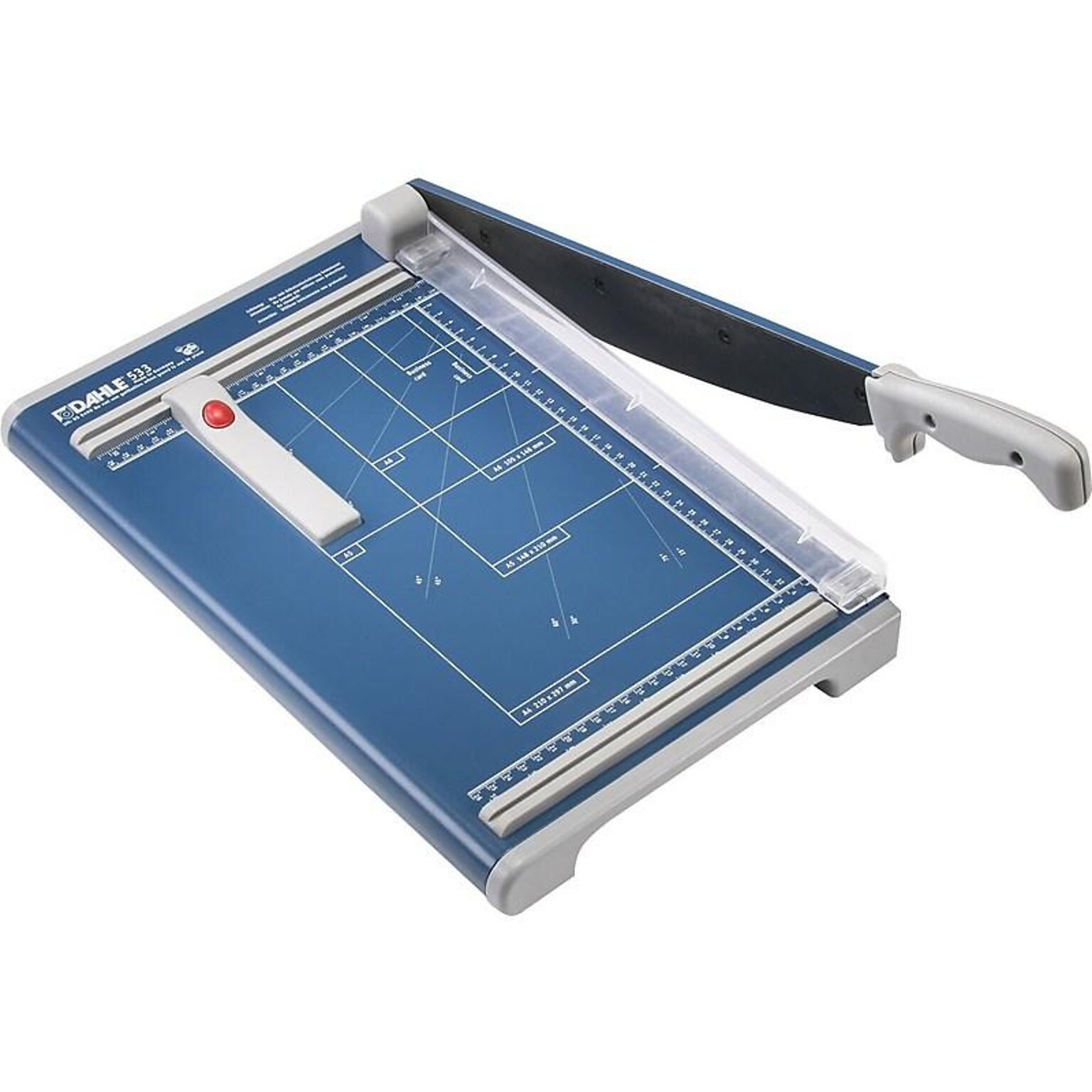 Dahle Professional 13.38 Guillotine Trimmer, Blue/White (00533-21261)