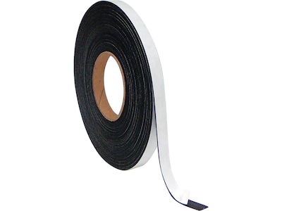 MasterVision Magnetic Tape, 0.5 x 16.67 Yds., Black (FM2321)