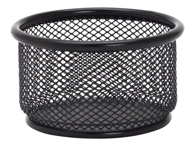 Lorell Mesh Accessories Holder, Black (84150)