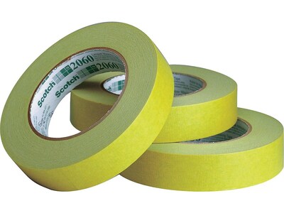 3M™ 2060 Masking Tape, 0.75" x 60 yds., Green, 12/Carton (T934206012PK)