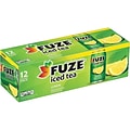 Fuze Iced Lemon Tea, 12 oz., 24/Carton (00080793808694)