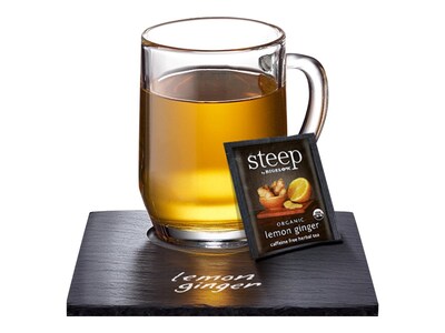 Steep Herbal Tea Bags, 20/Box (17704)