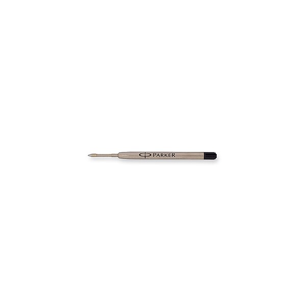 Parker Quinkflow Ballpoint Pen Refill, Medium Tip, Black Ink (1950369