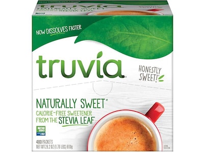 Truvia Natural Sweeteners, 400/Box (BBD02056)