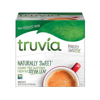 Truvia Natural Sweeteners, 400/Box (BBD02056)