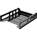 OfficeMate Front Loading Letter Tray, Black (21032)