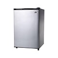 Igloo 4.5 Cu. Ft. Refrigerator w/Freezer, Stainless Steel (FR465)
