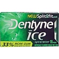 Dentyne Ice Sugar Free Gum, Spearmint, 9/Box (31500)