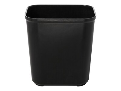 Rubbermaid Fire Resistant Indoor Trash Can w/ No Lid, Black, 7 Gal. (FG254300BLA)