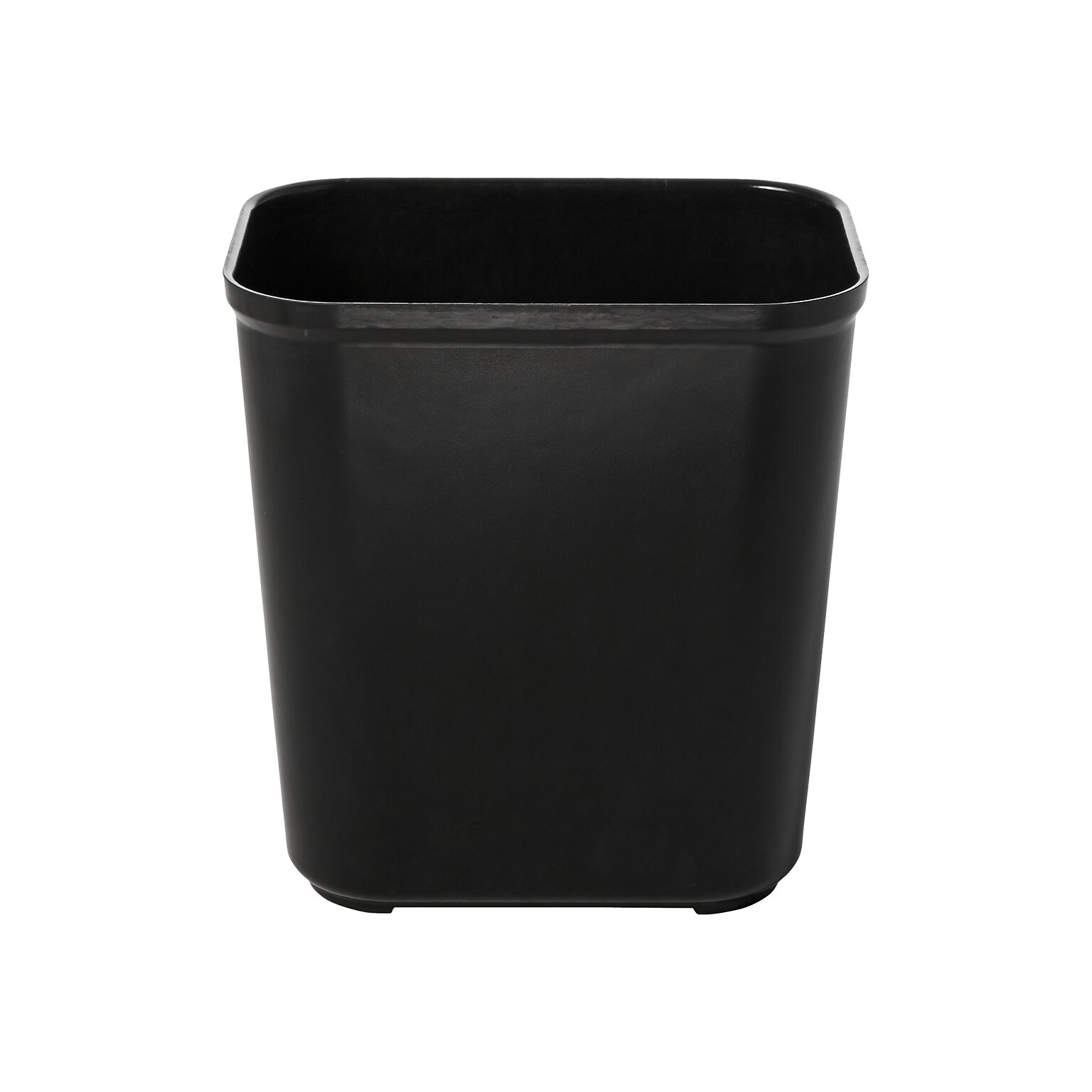 Rubbermaid Fire Resistant Indoor Trash Can w/ No Lid, Black, 7 Gal. (FG254300BLA)