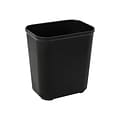 Rubbermaid Fire Resistant Indoor Trash Can w/ No Lid, Black, 7 Gal. (FG254300BLA)