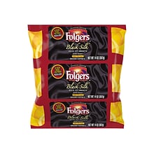 Folgers Black Silk Filter Packs Coffee, Dark Roast, 1.4 oz. Filters, 40 Filters/Carton (SMU00016)