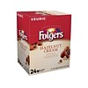 Folgers Hazelnut Cream Coffee, Keurig K-Cup Pods, Medium Roast, 24/Box (6109)