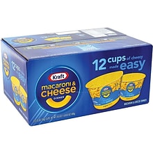Kraft Mac & Cheese Pasta, 2.05 oz., 12/Carton (220-00478)