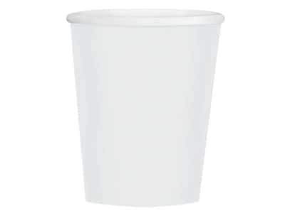 Amscan Hot/Cold Cups, 12 Oz., Frosty White, 160/Pack (689100.08)