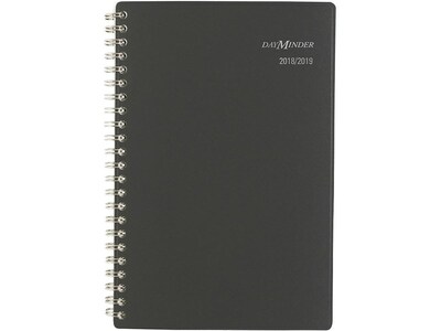 2018-2019 AT-A-GLANCE 8H x 4.88W Academic Planner, DayMinder, Gray (AYC200-45-19)