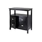 Winsome Timber 36"W Buffet, Black, Each (20236)