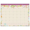 2018-2019 Academic AT-A-GLANCE 17H x 21.75W Desk Pad Calendar, Garden Party, Floral (D150-704A-19)