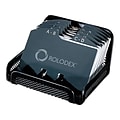 Rolodex Mesh Open Card File, 125-Card Capacity, Black (22291ELD)