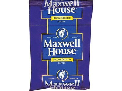 Maxwell House Special Delivery Filter Packs Coffee, Medium Roast, 42/Carton (862400)