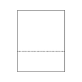 Printworks® Professional 8.5 x 11 Perforated Paper, 20 lbs., 92 Brightness, 2500 Sheets/Carton (04