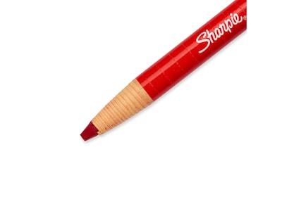 Sharpie Peel-Off China Marker, Red, Dozen (02059)