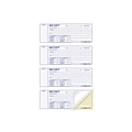 Rediform 2-Part Carbonless Money Receipt Book, 2.75 x 7, 200/Pack (8L806)