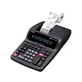 Casio DR-270TM 12-Digit Desktop Calculator, Black