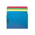 Smead Fastener File Folders, 2 Fasteners, Reinforced 1/3-Cut Tab, Letter Size, Assorted Colors, 50/B