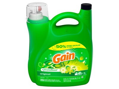 Gain Aroma Boost Liquid Laundry Detergent Original 96 Loads 150 Fl Oz 23033 Quill Com