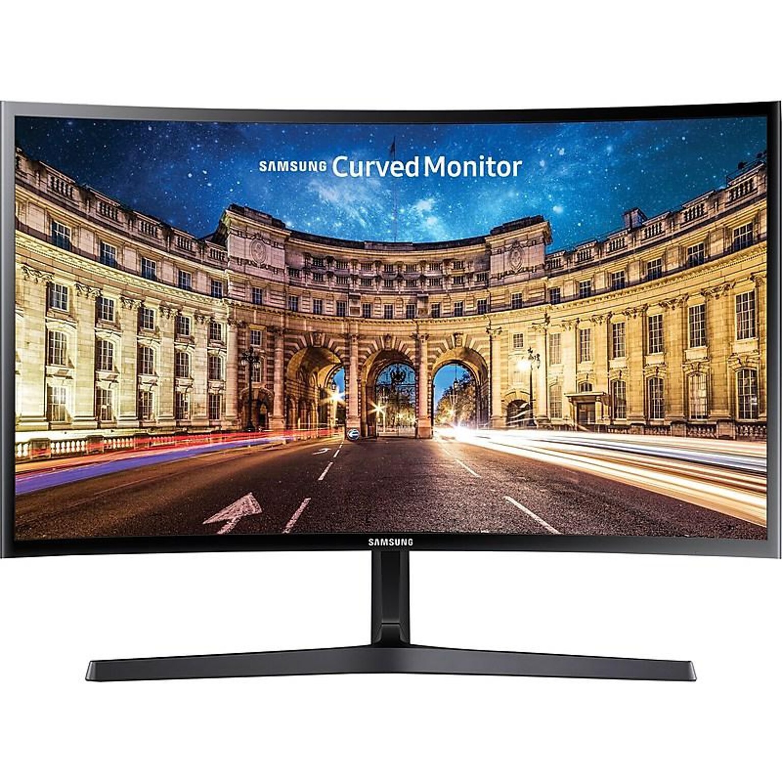 Samsung CF398 LC27F398FWNXZA 27 LED Monitor, High Glossy Black