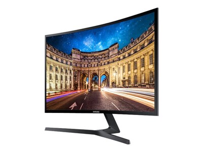 Samsung CF398 LC27F398FWNXZA 27" LED Monitor, High Glossy Black