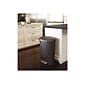 simplehuman Indoor Step Trash Can, Gray Plastic, 13 Gal. (CW1357)