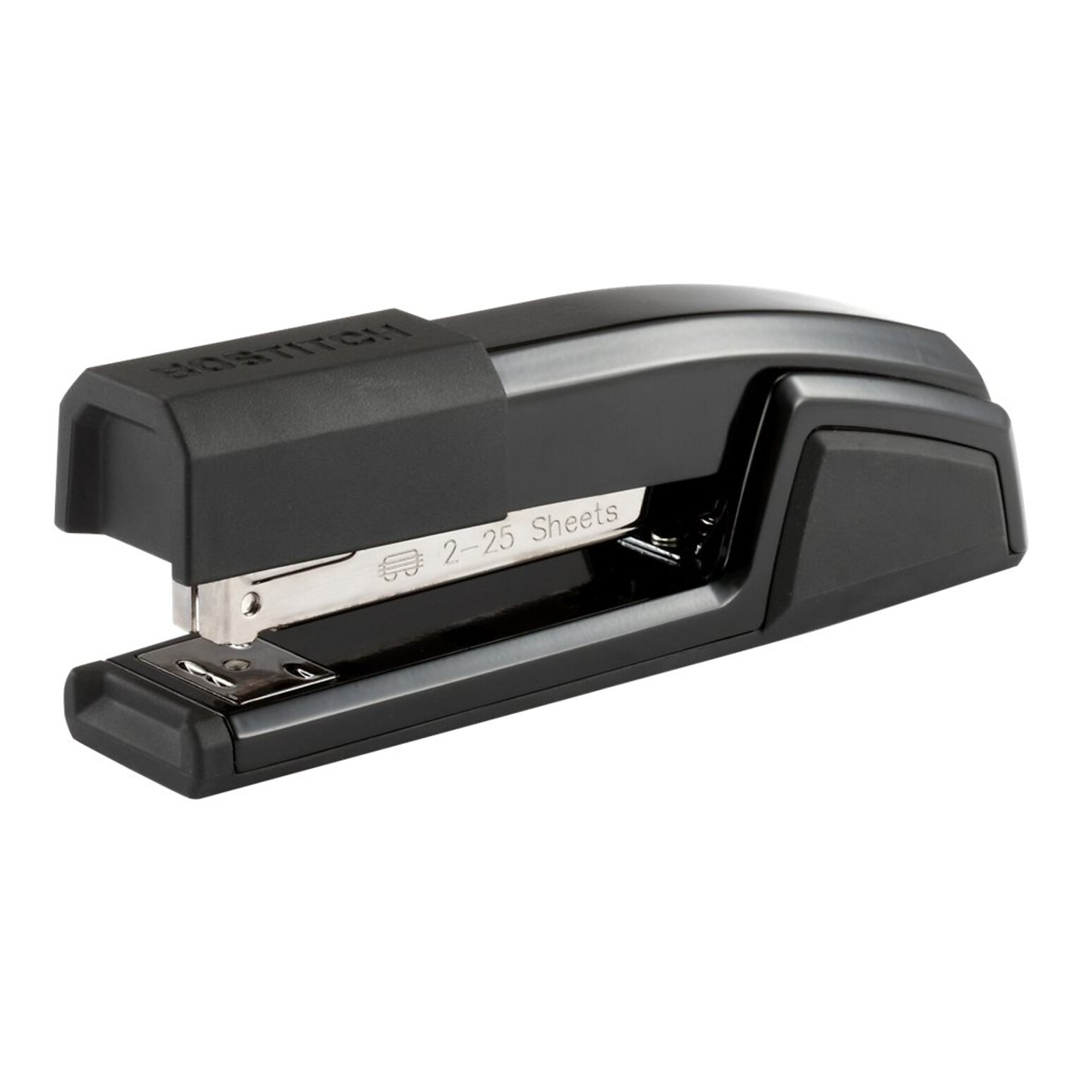 Bostitch Epic Desktop Stapler, 25 Sheet Capacity, Black (B777-BLK)