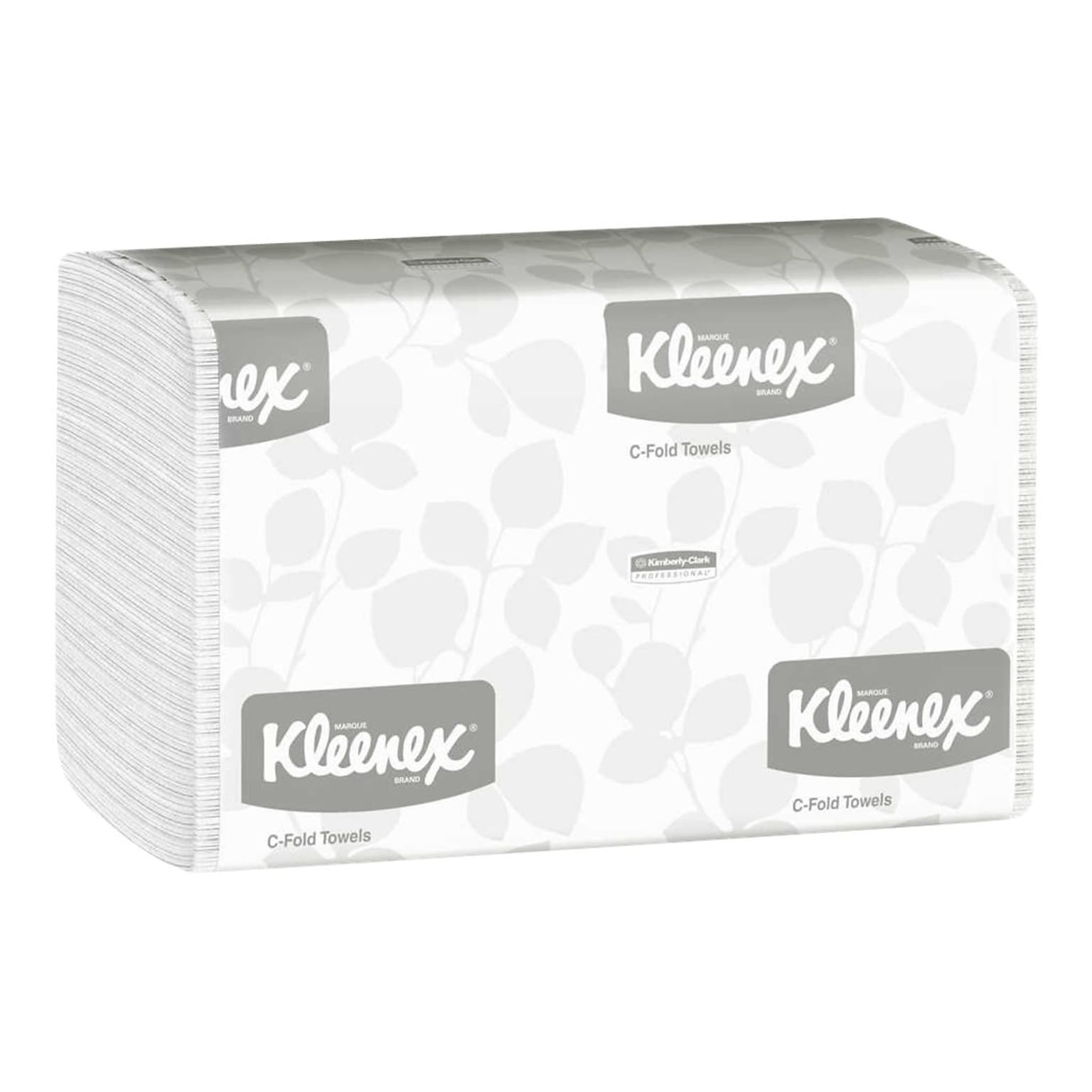 Kleenex C-Fold Paper Towels, 1-Ply, 150 Sheets/Pack, 16 Packs/Carton (01500)