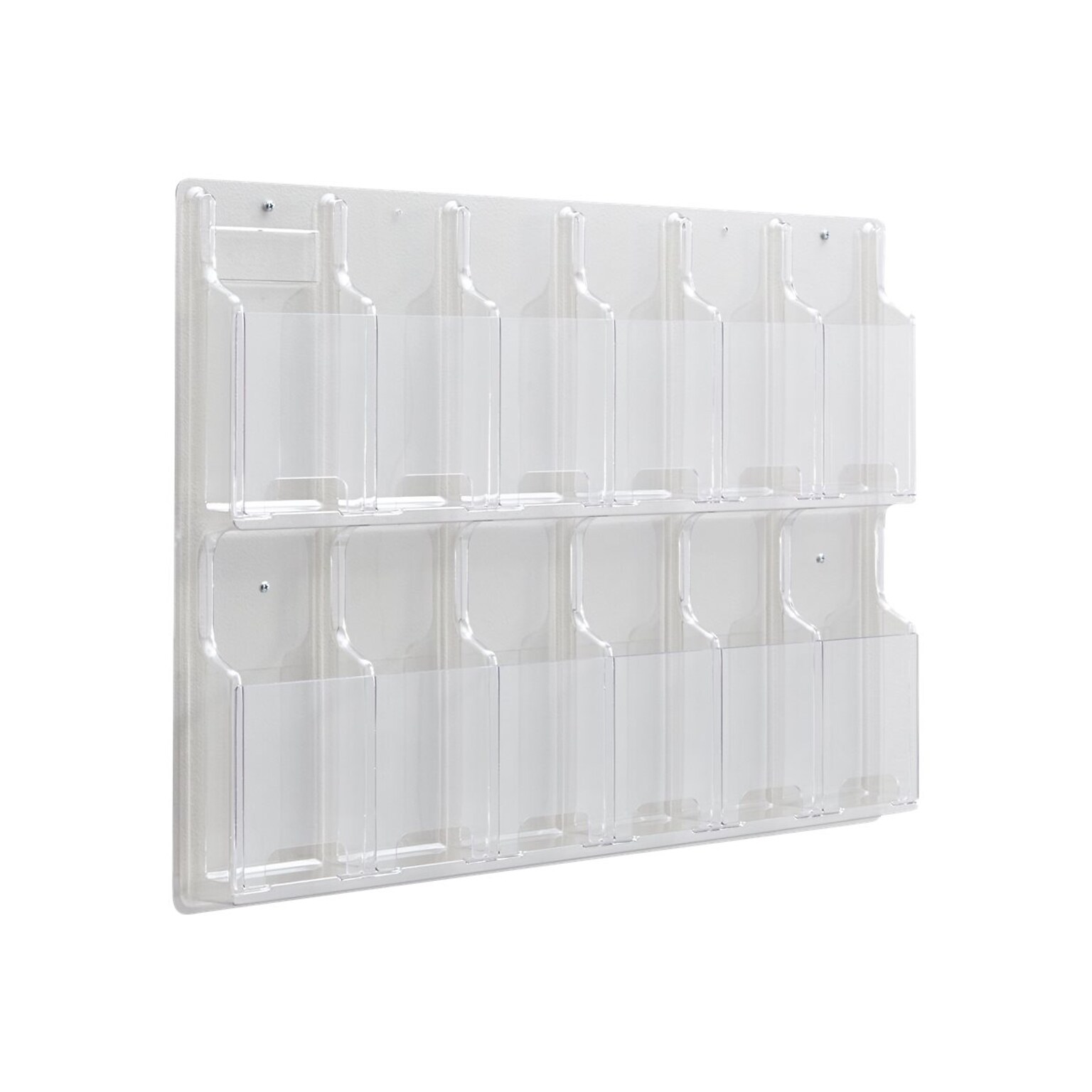 Gould Plastics Reveal Brochure Holder, Clear Plastic (5604CL)