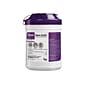 Sani PDI Super Sani-Cloth Disinfecting Wipers, White, 160 Wipers/Canister, 12 Canisters/Carton (Q55172)