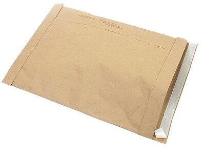 10.5W x 16L Peel & Seal Padded Mailer, #5, Manila, 25/Pack (27206-CC)