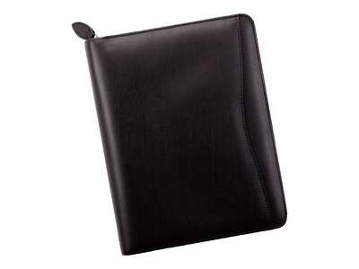 Day-Timer Recycled Bonded Leather Starter Set, Black (41745)