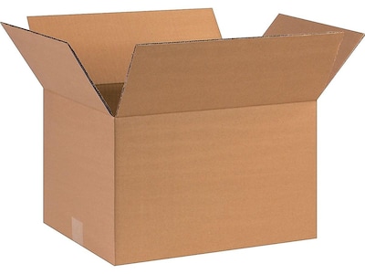 Coastwide Professional™ 16 x 12 x 10, 32 ECT, Shipping Boxes, 25/Bundle (CW57880)
