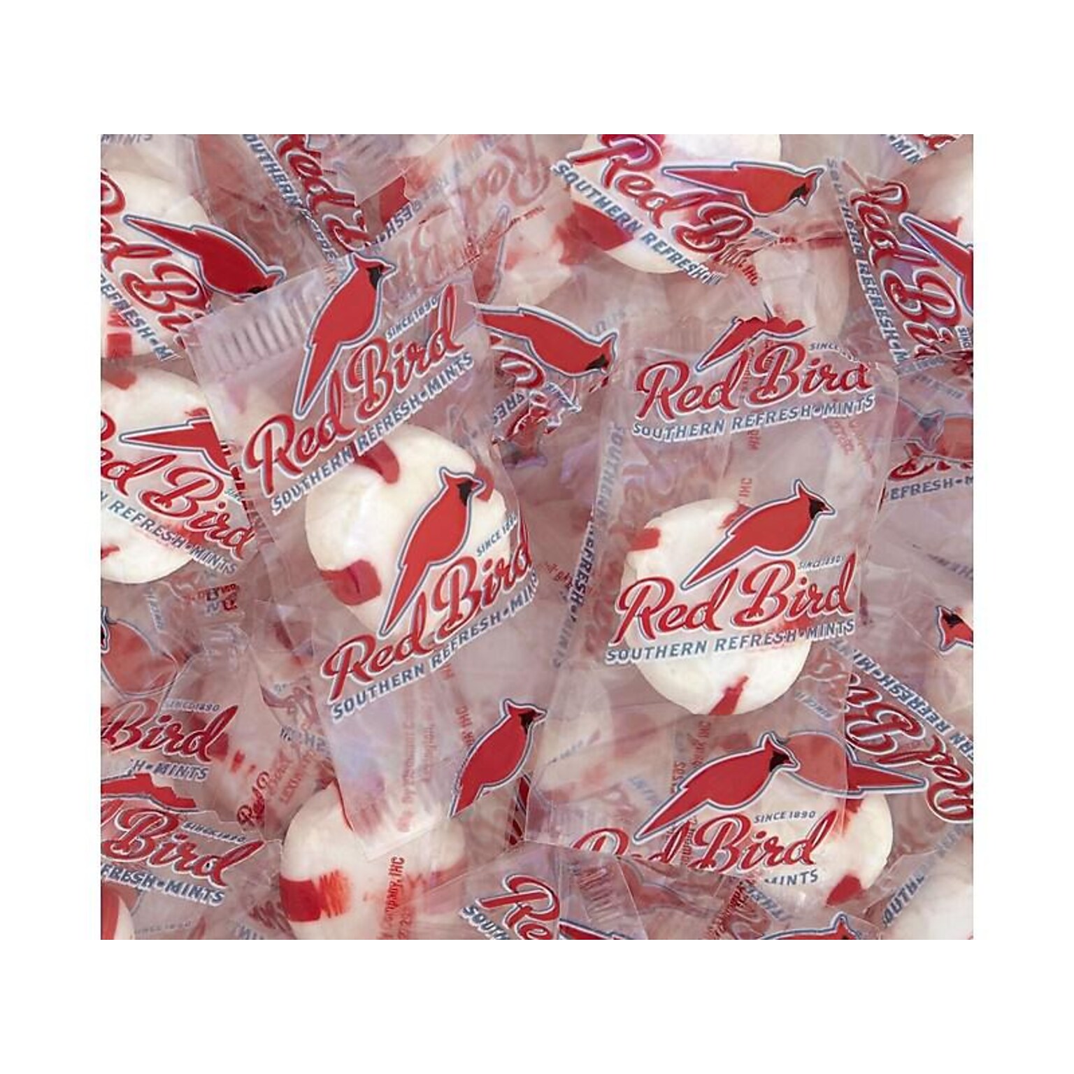 Red Bird Puffs Peppermint Mints, 320 oz. (PDM20000)