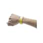 Advantus Sequentially Numbered Crowd Control Wristbands, Yellow, 500/Pack (AVT75512)