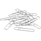 ACCO Recycled Paper Clips, Jumbo, Silver, 100/Box, 10 Boxes/Pack (A7072525)