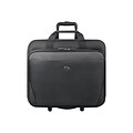 Solo New York Midtown Empire Laptop Rolling Briefcase, Black Polyester (CLS910-4)