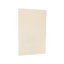 JAM Paper 65 lb. Cardstock Paper, 8.5 x 14, Natural Parchment, 50 Sheets/Pack (96700400)