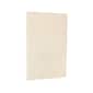 JAM Paper Ivory Cardstock 65 lb. Cardstock Paper, 8.5" x 14", Natural Parchment, 250 Sheets/Pack (96700400B)