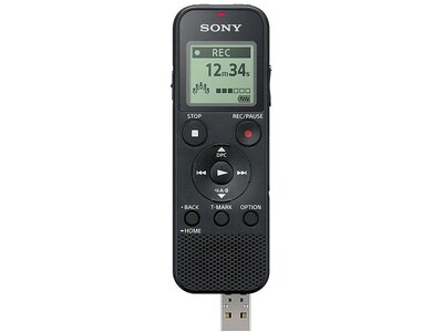 Sony PX Series Digital Voice Recorder, 4GB (ICD-PX370)