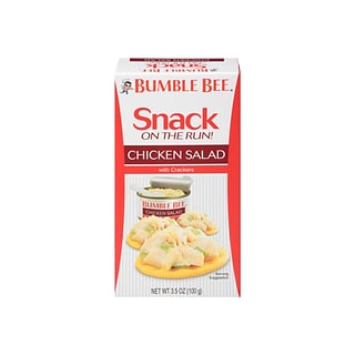 Bumble Bee Snack On The Run! Crackers, Chicken, 3.5 oz., 12/Carton (AHF70350)